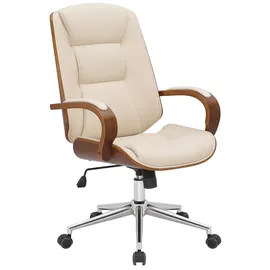 CLP Yankton Kunstleder Walnuss/Creme