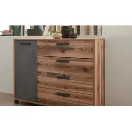 Möbel Boss Kommode Dover 125 x 96 x 38 cm Grau/Braun