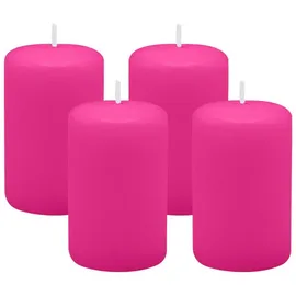 Kopschitz Kerzen Adventskranzkerzen 4 St. Ø 50 x 80 mm pink