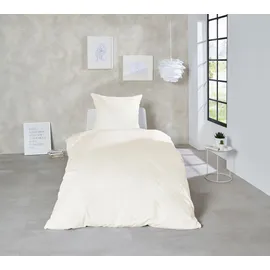 Primera Uni Luxus-Satin Beige 200 x 200 cm + 80 x 80 cm