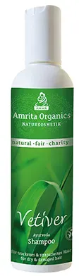 Amrita Ayurveda Shampoo Vetiver, 200 Milliliter