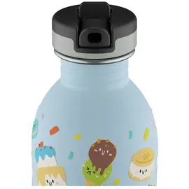 24Bottles Urban Bottle Sweet Friends Silber 0,25 l