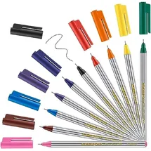 edding 89 office liner EF Fineliner farbsortiert 0,3 mm, 10 St.