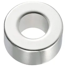 TRU Components 506012 Permanent-Magnet Ring (Ø x H) 20 mm x 10 mm N45 1.33 - 1.37 T Grenztemperatur (max.): 80 °C