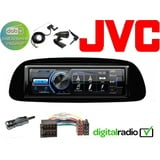 JVC TFT Bluetooth DAB+ USB Radio Antenne inkl. passend für Mercedes Sprinter