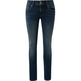 QS Jeans-Hose Catie / Slim Fit Mid Rise Slim Leg - blau - 38/32