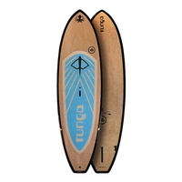 Runga-Boards SUP-Board Runga TUPORO BLUE Hard Board Stand Up Paddling SUP, (9.5, inkl. Coiled Lash & 3-tlg. Finnen-Set) 9.5