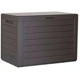 Prosperplast Woodebox aus Holz 190l 78x43.3x55 cm - Dark Ochre - One Size