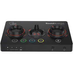 CREATIVE USB-Soundkarte "SoundBlaster GC7", schwarz, B:47mm H:173mm T:114mm, Soundkarten