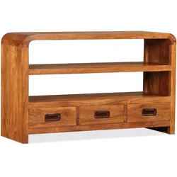 TV-Schrank Massivholz Akazie 90x30x55 cm