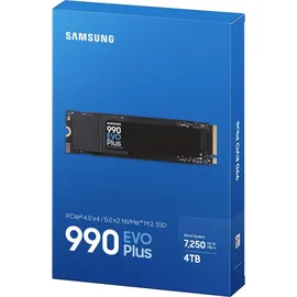 Samsung 990 EVO Plus 4TB, M.2 2280 / M-Key / PCIe 4.0 x4 (MZ-V9S4T0BW / MZ-V9S4T0B)