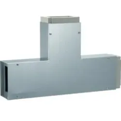 Hager L6826VERZ T-Stück zu FWK 30 I90 50x110mm verzinkt