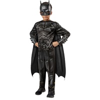 Rubie‘s Offizielles DC The Batman klassisches Kinder-Kostüm, Superhelden-Kostüm für Kinder, Größe M