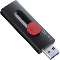 Lexar 32GB JumpDrive D300 USB Drive (32 GB, USB 3.2), USB Stick, Rot, Schwarz