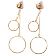 COLLEZIONE ALESSANDRO Ohrclips Gaby goldfarbig Messing onesize
