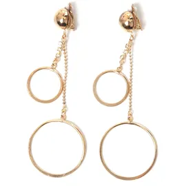 COLLEZIONE ALESSANDRO Ohrclips Gaby goldfarbig Messing onesize