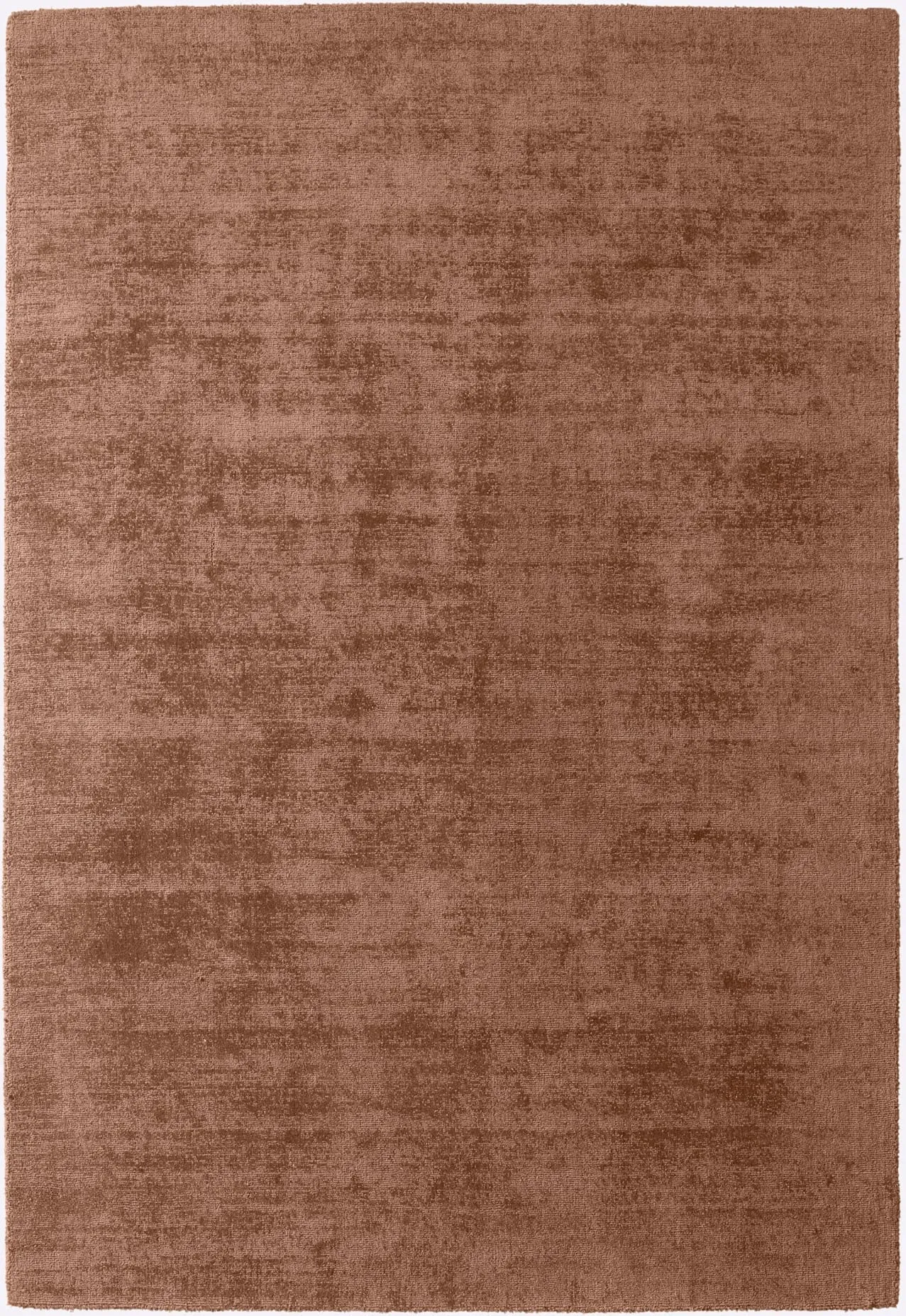 Teppich HEINE HOME Gr. 6, braun (zimt), B:200cm H:10mm L:200cm, Kunstfaser, Polyester, Teppiche, Teppich