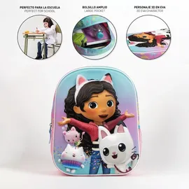 gabby's dollhouse 3D Rucksack, Tasche 31 cm