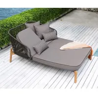 Zebra Technologies Pollux Loungebett teak/graphit