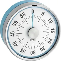 TFA 38.1028.20 Türkis Puck Küchen-Timer