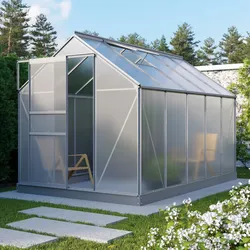 Vitavia Gewächshaus "Planet 6200" inkl. Fundament,aluminium,6,2 m2