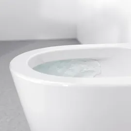 Laufen Kartell Wand-WC mit WC-Sitz Weiß spülrandlos