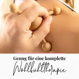 TUULI Accessories Triggerpunkt Massagegerät Massager Massagespinne Rücken Nacken Schulter aus Holz