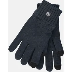 Feinstrickhandschuh, Fleece-gefüttert - Classic Navy - S