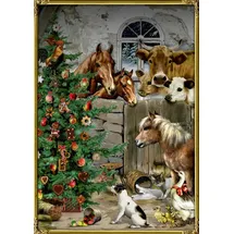 Coppenrath Verlag A4-Wandkalender Weihnacht im Stall