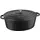 Kela Calido Bräter 33 x 26 cm oval schwarz