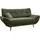 Home Affaire 2-Sitzer HOME AFFAIRE "Basta", grün, B:174cm H:82cm T:87cm, 100% Polyester, Sofas