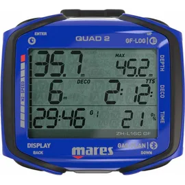 Mares Quad 2 Tauchcomputer - Blau