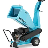 Hillvert Hillvert, Holzspalter + Häcksler, Gartenhäcksler Schredder Häcksler Elektro Holzhäcksler Benzin 15PS 100mm