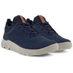 ECCO Wanderschuhe MX Low Nubukleder - strapazierfähige Sohle, sockenartige Konstruktion aus Neopen - skyblau Herren