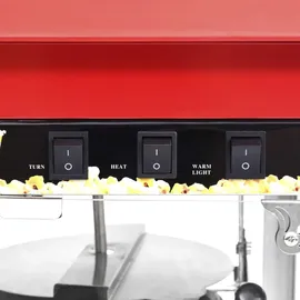 vidaXL Popcornmaschine mit Teflon-Kochtopf 1400 W