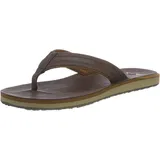 QUIKSILVER Carver Nubuck - Sandals For Mens Zehentrenner, Braun Demitasse Solid 46