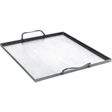 Paella World Grillwanne 37 x 27 cm Edelstahl silber