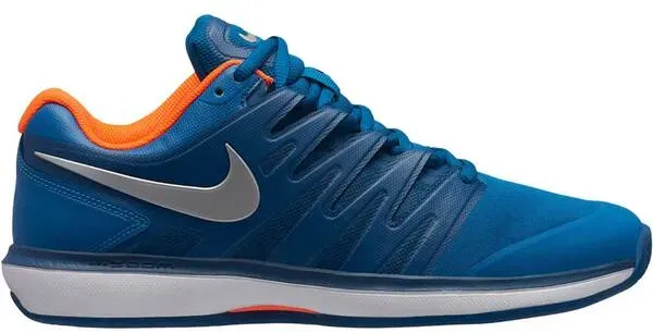 NIKE Herren Tennisschuhe Sandplatz "Air Zoom, Grün, 37