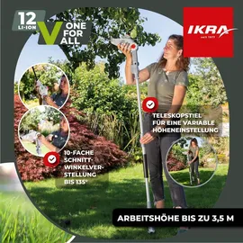 IKRA IATHS 1241 236 cm inkl. Akku & Ladegerät