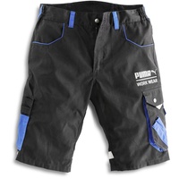 PUMA Arbeitsshort »CHAMP«, Polyester/Baumwolle/Polyamid/Elastan, carbongrau - schwarz