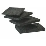 BAUHELD Terrassenpads Schwarz 90 x 60 x 3 cm 70 St.