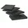 BAUHELD Terrassenpads Schwarz 90 x 60 x 3 cm 70 St.