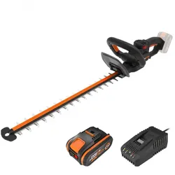 Worx Nitro WG263E - Akku-Heckenschere - 20V/4Ah - 57 cm Schwertlänge