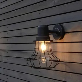 ECO-Light Bird Aussenwandleuchte E27 dimmbar IP44 Braun-Gold