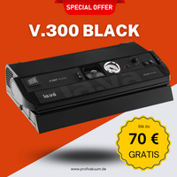LaVa V300 BLACK Vakuumierer - TOPSELLER - Edles Design / 2-fach Naht / bis zu 70 € Gratis Aktion / 5 Jahre Garantie*