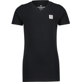 Vingino - T-Shirt Basic V-Neck in deep black, Gr.164-176,