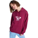 Roxy Surf Stoked Brushed Art Hoodie Rhododendron M