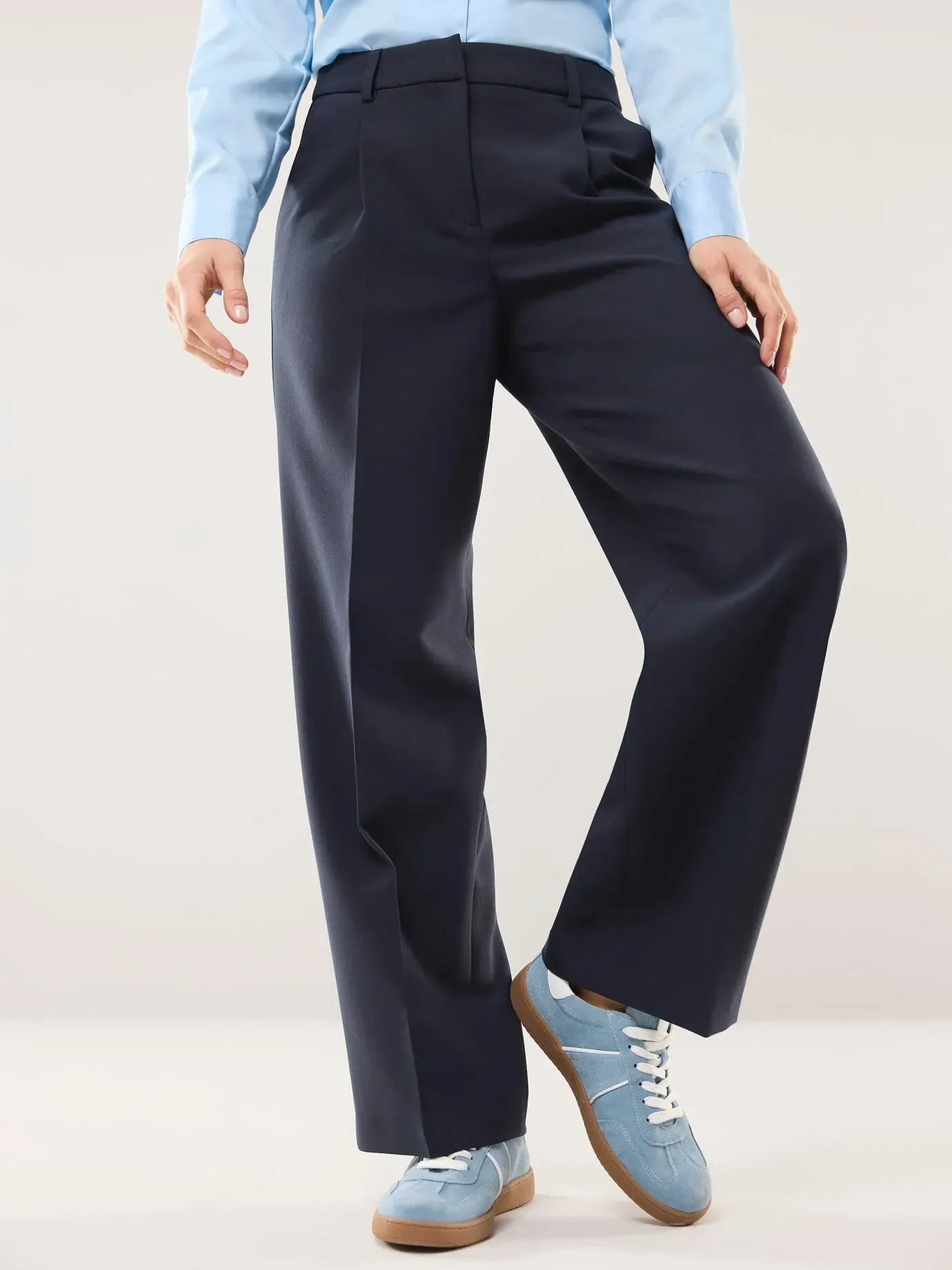 Walbusch Damen Marlene Hose Blau