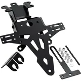 Hashiru Kennzeichenhalter Robuster Stahl 17,5 cm für Motorrad