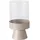 Boltze Windlicht PALLAS Glas Beige